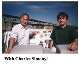 With Charles Simonyi